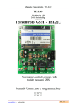 Telecontrolo GSM
