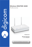 Wireless ROUTER 300N Multifunzione