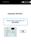 MANUALE TECNICO GW10931