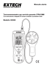 Manuale utente Termoanemometro per servizio pesante CFM