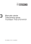 Manuale utente Telecamera dome TruVision TVD