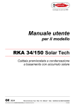 Manuale utente SOLAR