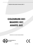 COLOURLINE G31 QUADRO G31 AVANTO G31