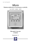 Sistema elettronico di sicurezza e controllo Manuale d`uso per L