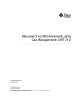 Manuale di ALOM (Advanced Lights Out Management) CMT v1.2