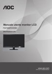 Manuale utente monitor LCD
