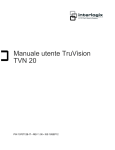 Manuale utente TruVision TVN 20