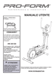 MANUALE UTENTE - Icon Heath & Fitness