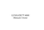 LUNNATIC™ 4000 Manuale Utente