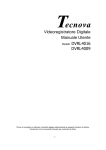 Videoregistratore Digitale Manuale Utente DVRL4009