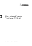 Manuale dell`utente TruVision DVR 42