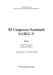 XI Congresso Nazionale SIDi.LV