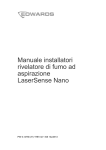 Manuale installatori rivelatore di fumo ad aspirazione LaserSense