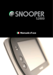 Scarica Manuale Italiano Snooper S2000