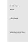 NX702E - Clarion