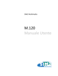 M.120 Manuale Utente