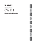 Manuale Utente - Furcht pianoforti Milano