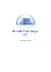 Scarica Acronis True image HD, utilità di migrazione disco