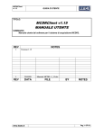 MCDRClient v1.15 MANUALE UTENTE
