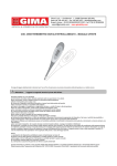 cod. 25565 termometro digitale retroilluminato &ndash; manuale utente