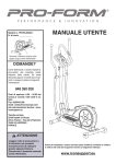 MANUALE UTENTE - Icon Heath & Fitness