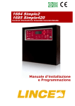 Manuale d`Installazione e Programmazione