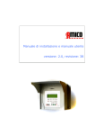 Manuale di installazione e manuale utente versione: 2.0, revisione: 38