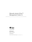 Manuale utente di Sun™ Management Center 2.1