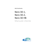 Nero 3D-1 Nero 3D-2 Nero 3D HB Manuale Utente