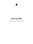 iPod shuffle Manuale utente