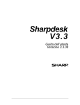 Sharpdesk V3.3 Guida dell`utente