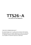 TTS26-A MANUAL 1.0