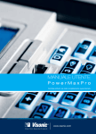 D-302848 POWERMAXPRO GUIDA DELL`UTENTE