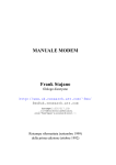 Manuale Modem