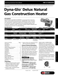 Dyna-Glo® Delux Natural Gas Construction Heater