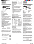 OPERATING INSTRUCTIONS MODEL: GMC