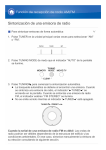 Sintonizaci&oacute;n de una emisora de radio