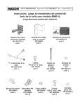MS-08-27 Instrucci&oacute;n, juego de instalaci&oacute;n de control de