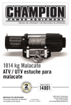 1814 kg Malacate - Champion Power Equipment