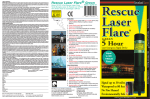 Rescue Laser Flare® Green