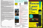 Rescue Laser Flare&reg; Green