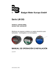 Serie LM OG - Badger Meter Europa GmbH