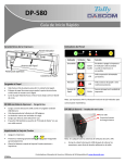 Guía de Inicio Rápido Impresora Tally Dascom DP-580