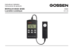 MAVOLUX 5032C BASE Luxmètre numérique