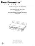 PRO PLUSTM NEONATAL PEDIATRIC SCALE PESE