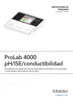 ProLab 4000 pH/ISE/conductibilidad