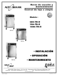 Manual del propietario de la serie TH-II - Alto