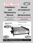 Installation and Maintenance Manual