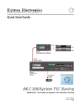 MLC 206/System 7SC Slaving