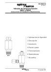 Válvulas de despresurización BDV1 y BDV2 1